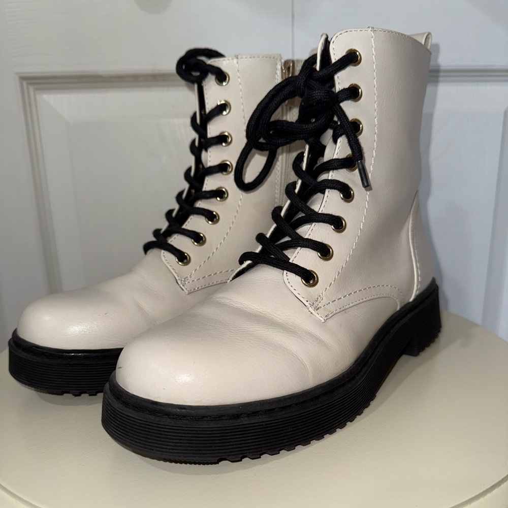 White boots